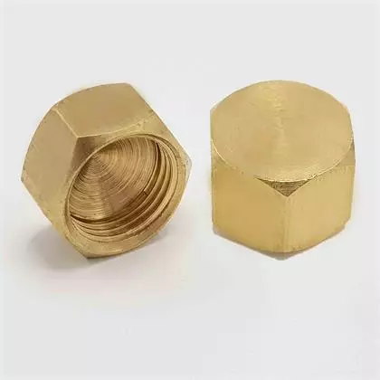 درپوش تو دنده 1/4 برنجی