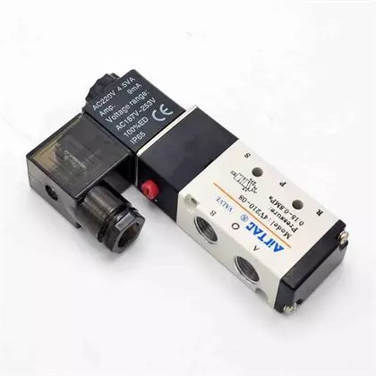 شیر برقی 5/2 سایز 1/4 تک بوبین 4v210-08